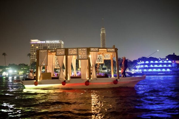 Cairo by Night ( Felucca on the Nile )